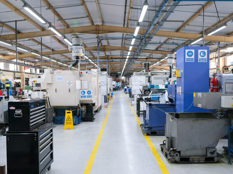 new factory floor