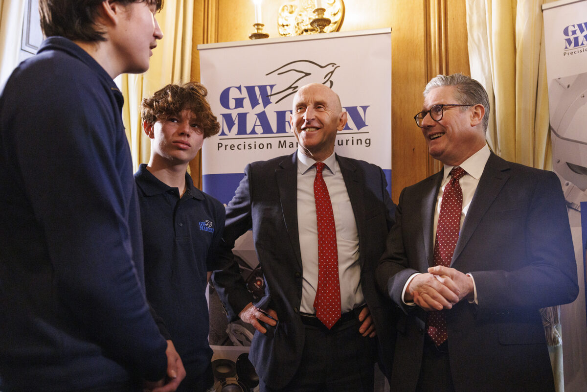 Prime Minister Keir Starmer attends a Defence Careers Fair
