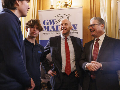 Prime Minister Keir Starmer attends a Defence Careers Fair
