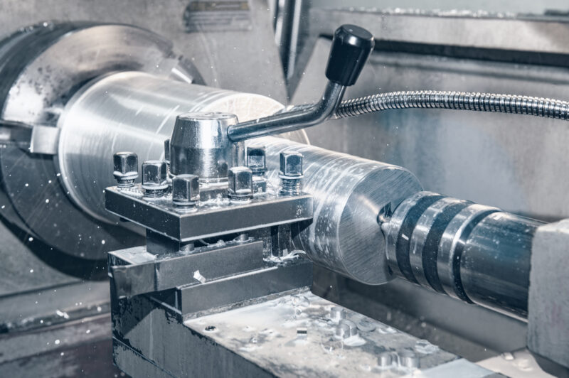 The,Old,Metalworking,Machine,,Made,In,The,Middle,Of,The
