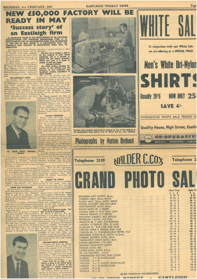 Eastleigh Weekly News 2 Feb 67