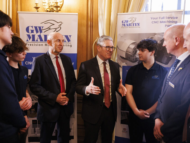 Prime Minister Keir Starmer attends a Defence Careers Fair