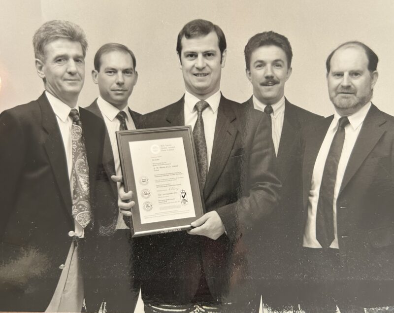 ISO9001 1992 Accreditation
