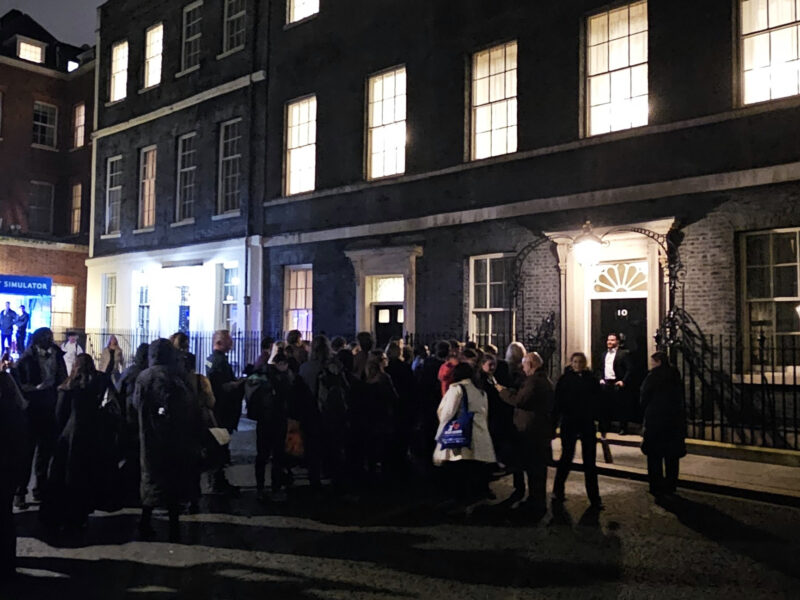 Downing Street Visit National Apprenticeship Week banner